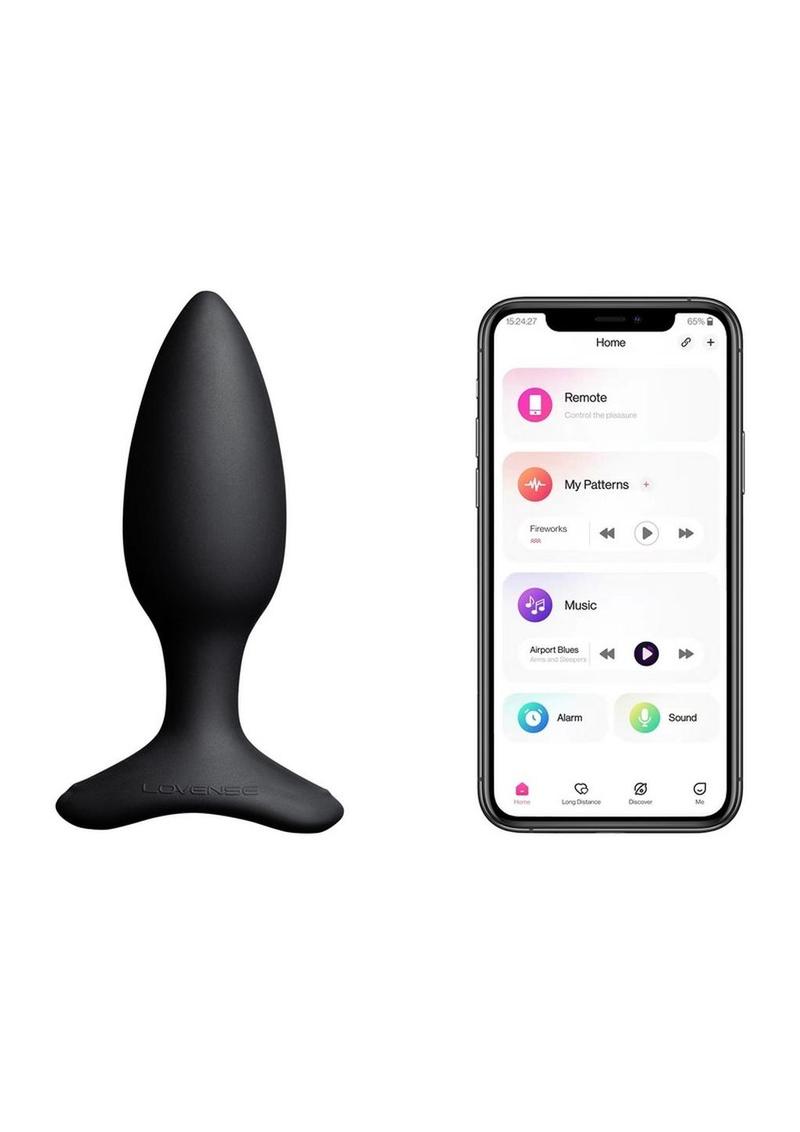Hush 2 Rechargeable Vibrating Anal Plug - App Compatible