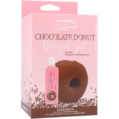 Chocolate Donut Blowjob Set