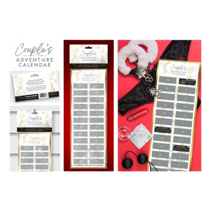 The Couple's Advent-ure Scratch Calendar