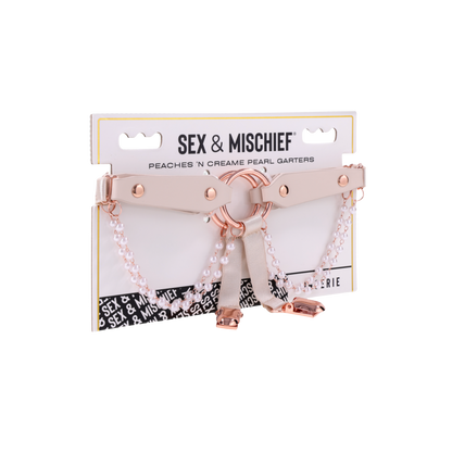 Peaches 'n CreaMe Pearl Garters