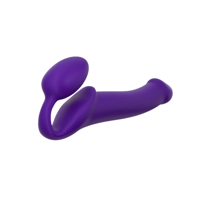 Bendable Vibrating Strapless Strap-On